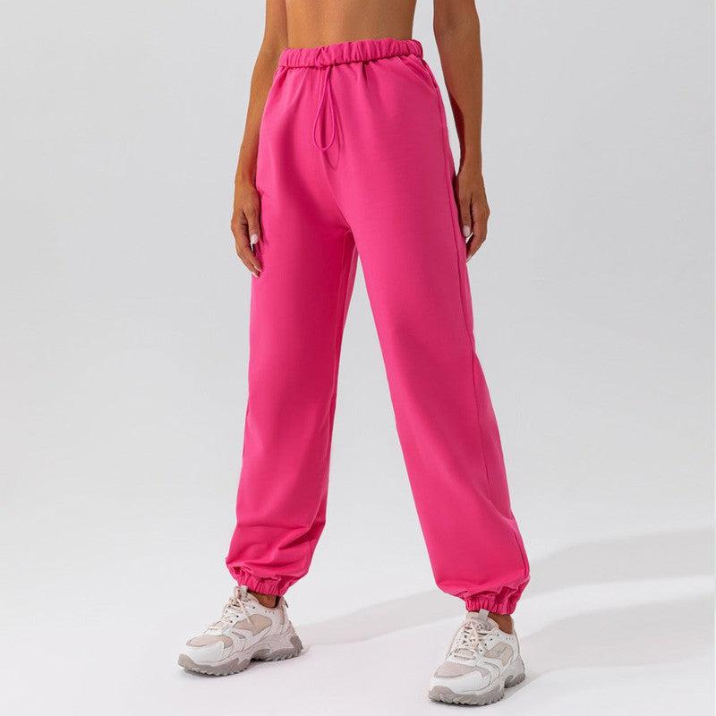 Cheky - Waistband Loose Fitting Sports Pants