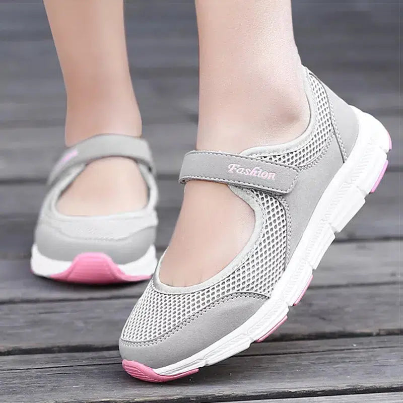 Cheky - Women Shoes Breathable Vulcanized Shoes White Zapatillas Mujer Super Light Women Casual Shoes Sneakers Women 2021 Women Flat