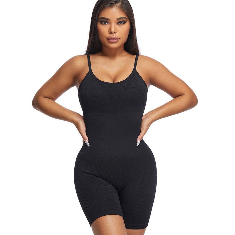 Cheky - One-piece Corset Women's Hip Lifting Beauty Back Fitness